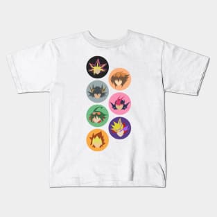 Dueling Protagonists Kids T-Shirt